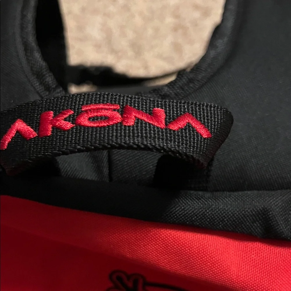 ❤️4/$10 Akona Backpack in Black and Red - Picture 4 of 10